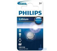 PHILIPS CR1220 Lot de 10 Piles AU Lithium 3V