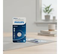 PHILIPS CR1620/00B, pile bouton lithium, 3 V, compacte à faible auto-décharge