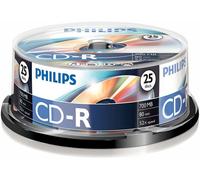 Philips - CR7D5NB25/00 - Cd-R 80 Minutes 700 Mo (52x) Spindle, 25 Paquet