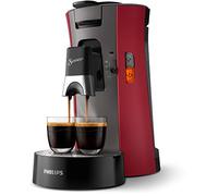 Philips Senseo Select CSA240 - Machine à café - 1 bar - rouge intense et gris cachemire