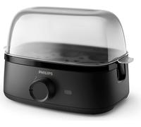 Philips Cuiseur d'œufs, Des œufs à la coque parfaits tous les jours, 400 W, noir (HD9137/90)