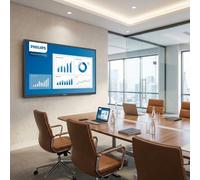 Philips Écran D‑Line 43BDL4511D/00 43" 4K UHD 500 cd/m² 24/7 Noir