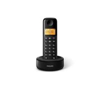 Philips D16 Téléphone sans Fil d'intérieur Simple (DECT) - Noir