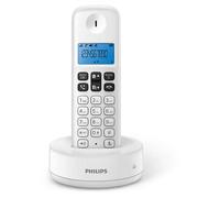 Philips D1611W/34 téléphone Téléphone DECT Identification de l'appelant Blanc