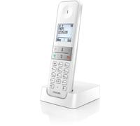 Philips D4701W/34 téléphone Téléphone DECT Identification de l'appelant Blanc