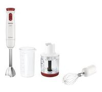 Philips Daily Collection HR1625 - Mixeur à main - 650 Watt - blanc/noir/rouge Noir G