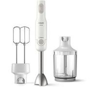 Philips Mixeur plongeant Daily Collection ProMix HR2546 – 700 W, turbo, embout hâchoir – Blanc