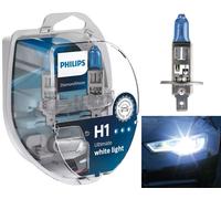 Lampe De Remplacement Philips Diamond White 5000K H1 55W Deux Ampoules De Phare