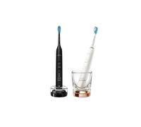 Philips DiamondClean 9000 HX9914/57 : Brosse à dents électrique à ultrasons, 5 modes, Li-Ion, 2 poignées, 2 têtes, application mobile