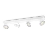 Philips Dimmable Led Spot Plafond/Mur Clockwork 4 X Blanc