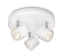 Philips Dimmable Led Spot Plafond/Mur Star 3 X Blanc