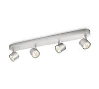 Philips Dimmable LED Spot plafond/mur Star 4 x