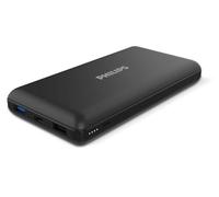 PHILIPS DLP8720N/00 - Batterie Externe avec 2 entrées USB - Indicateur LED - 20 000 mAh - Noir