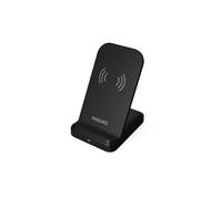 Philips DLP9212 Support de Chargeur sans Fil Qi, Charge sans Fil 15 W Maximum, Support de téléphone et Chargeur 2 en 1, Protection Multiple, visualisation Mains Libres