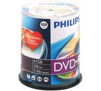 Philips DM4S6A00F - DVD-R x 100 - 4.7 Go - support de stockage G
