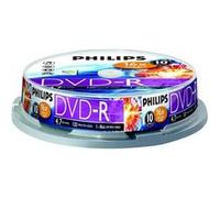 Philips DM4S6B10F - 10 x DVD-R - 4.7 Go (120 minutes) 16x - spindle G