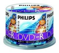 Philips DM4S6B50F - 50 x DVD-R - 4.7 Go (120 minutes) 16x - spindle G
