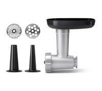 Philips Domestic Appliances Appareil de cuisine 7000 series Hachoir à viande. Résultats fins et rapides. Avec lames en acier inoxydable. Passe au lave-vaisselle. (HR0722/00)