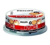Philips DR4I6B25F - DVD+R x 25 - 4.7 Go - support de stockage G