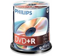 Philips - DR4S6B00F/00 - DVD+R 4,7 Go (16x) Spindle, 100 Pack