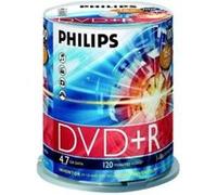 Philips DR4S6B00F - DVD+R x 100 - 4.7 Go - support de stockage G