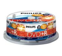 PHILIPS - DVD+R - 4.7Go - 16x - Cakebox de 25 pcs