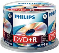 PHILIPS - Dr4s6b50f/00 - DVD+R 4.7gb (16x) Broche, 50 Paquet