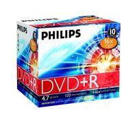 Philips DR4S6J10C 4,7 Go/120 Min 16x DVD+R - DVD+RW Vierges