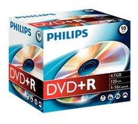 Philips DR4S6J10C - 10 x DVD+R - 4.7 Go (120 minutes) 16x - boîtier CD G