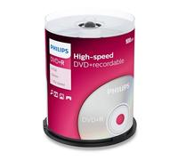 Philips DVD+R, 16x, 100 pièces, 4,7GB
