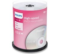 Philips DVD-Rohlinge, 120Min, 4.7GB, Speed 16x, Spindel (100 Disc)