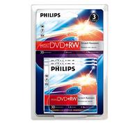 Philips dvd+rw 1.4go 8cm 4x dans jewel case de 3 pcs.
