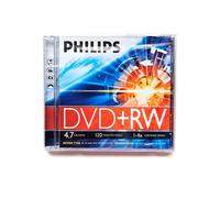 Philips DVD+RW DW4S4J05F DVD+RW vierges - 5 UNITÉS -