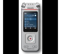 Philips DVT4115 Enregistreur Vocal Numérique : LCD 2", 8Go, MP3/WAV, Micro SD, USB-C, Batterie Li-Po 1000mAh, 36h, Compatible Windows/macOS/Linux/Android