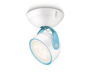 Philips DYNA spot LED orientable luminaire d'intérieur Bleu Matières synthétiques