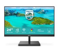 Philips Monitors Écran 245E1S 60,5 cm (23,8 Pouces) (VGA, HDMI, DisplayPort, Temps de réponse de 4 ms, 2560 x 1440, 75 Hz, FreeSync) Noir