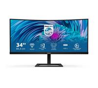 Philips E Line 346E2CUAE/00 écran plat de PC 86,4 cm (34") 3440 x 1440 pixels Wide Quad HD+ LCD Noir