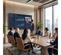 Philips E-Line 75BDL4252E Écran tactile 75'' Écran collaboratif UHD 4K de 75 pouces sous Android 14 avec tactile multipoint, partage sans fil et