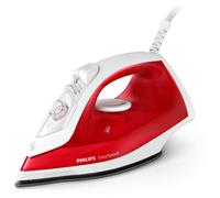 Philips Easy Speed Fer vapeur à semelle céramique, 25 g/min de vapeur constante, 2000 W, rouge (GC1742/40)