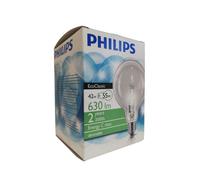 Philips Ec2Ygl42 Écoclassic Globe Halogène 42W E27 230V G95 Clair