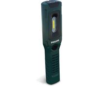 Philips EcoPro40 Lampe baladeuse à LED, lampe d'inspection robuste et rechargeable, lampe de travail, 300 lm, base pivotante