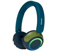 Philips Casque supra-auriculaire enfant TAK4200CT – Volume limité, partage, USB‑C – Cristal sarcelle