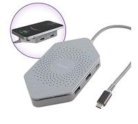 Philips Elite DLK9121C/27 Station d'accueil de voyage USB-C avec Qi, 1 port HDMI, 2 USB-A, lecteur SD, port Ethernet,