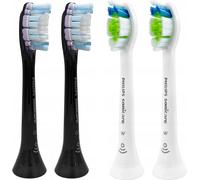 Philips Embouts de brosse à dents DiamondClean G3 HX6061 HX9051 Sonicare Lot de 4