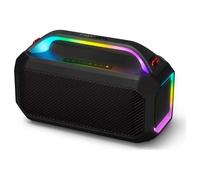 Philips TAS7000EB Enceinte sans Fil Bluetooth avec Puissance maximale de 100W, Bass+, éclairage LED, Auracast, IP67, 24 Heures d’autonomie, entrée Micro, Batterie remplaçable - Noire