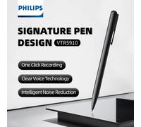 Philips - enregistreur vocal numérique 100% Original, 16 go 64 go, stylo d'enregistrement intelligent, Bluetooth VTR5910 16G with Bluetooth