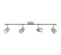 Philips Spot 4 lampes 5031417E7 – Nickel métal chromé mat 4x35W