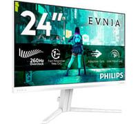 Philips Moniteur Gaming Evnia 24M2N3201PL 24 pouces 260Hz Fast IPS 1ms HDR10 Compatible G-Sync Blanc