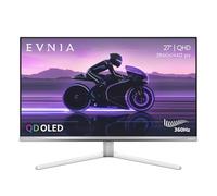 PHILIPS Evnia 27M2N8500 QD Moniteur de Jeu OLED QHD 2560 x 1440, 360 Hz, Temps de réponse de 0,03 ms, Ambiglow, concentrateur USB, Hauteur réglable, Remplacement avancé de 4 Ans, Compatible avec Xbox