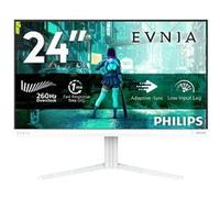 Philips Evnia 3000 24M2N3201PL - Écran LED - 24" (23.8" visualisable) - 1920 x 1080 Full HD (1080p) @ 260 Hz - Fast IPS - 1000:1 - HDR10 - 0.3 ms - HDMI, DisplayPort - blanc Blanc